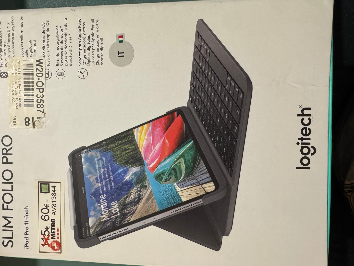 Logitech Slim Folio Pro para iPad Pro de 11 pulgad