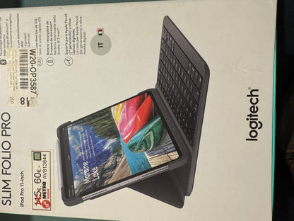 Logitech Slim Folio Pro para iPad Pro de 11 pulgad