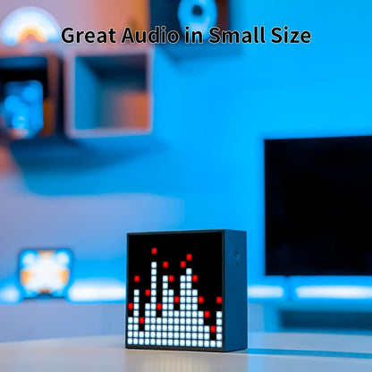 Divoom Timebox EVO Pixel Art - Altavoz Bluetooth LED