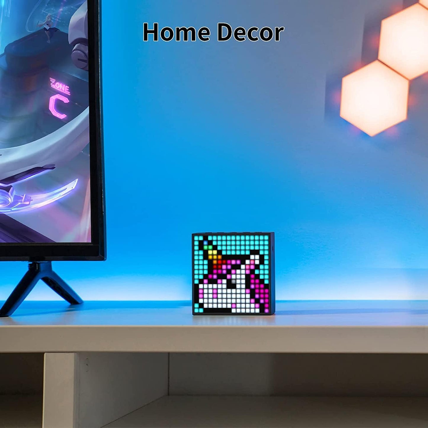 Divoom Timebox EVO Pixel Art - Altavoz Bluetooth LED