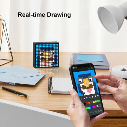 Divoom Timebox EVO Pixel Art - Altavoz Bluetooth LED