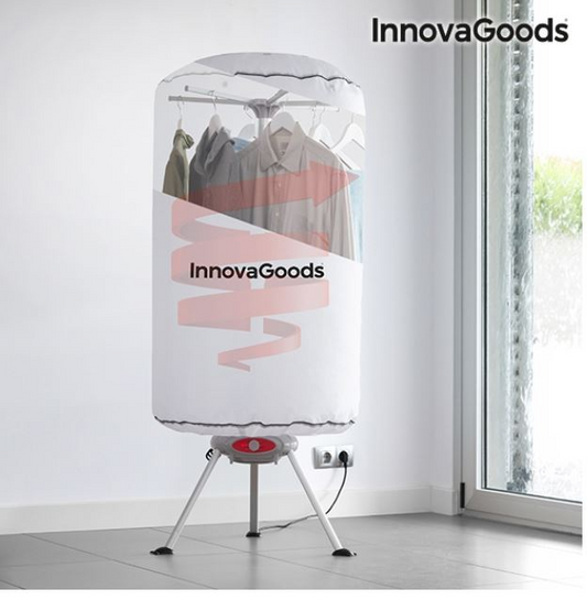 InnovaGoods 1000W White Portable Clothes Dryer