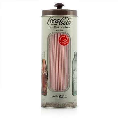 Lot of 25 units Vintage Jar for Coca-Cola Straws