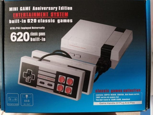 CONSOLA CLÓNICA NES MINI 620 JUEGOS