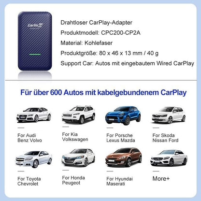 Carlinkit 4.0 Adaptador inalámbrico Apple CarPlay