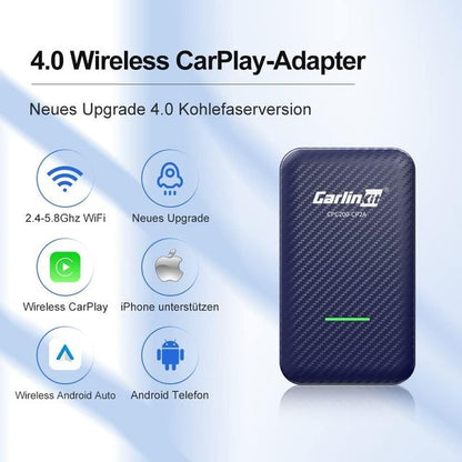 Carlinkit 4.0 Adaptador inalámbrico Apple CarPlay