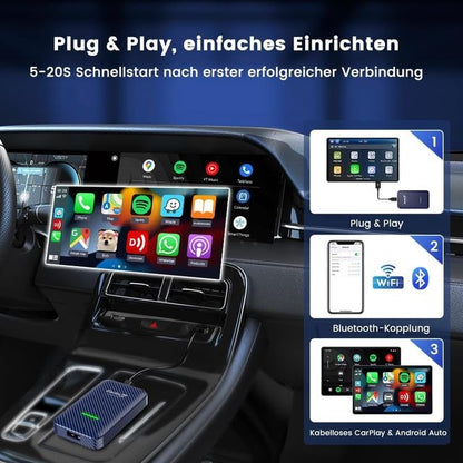Carlinkit 4.0 Adaptador inalámbrico Apple CarPlay