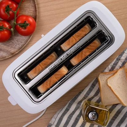 Cecotec Tostadora Toast&Taste 16000 Extra Doble White. 1630 W