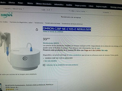 Nebulizador OMRON C28P NE C105-E