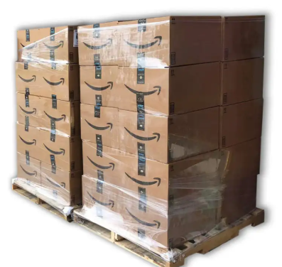 Palet de cajas Amazon · Palet 10244877 · Lote 001